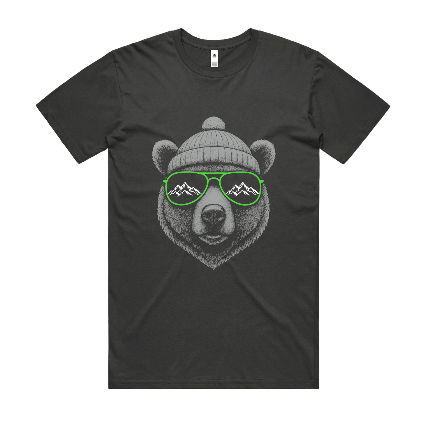 WUTA Black Bear Short Sleeve T-Shirt