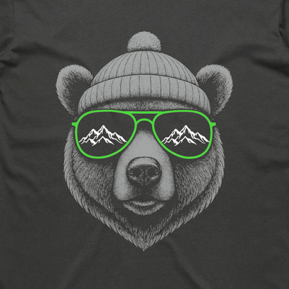 WUTA Black Bear Short Sleeve T-Shirt