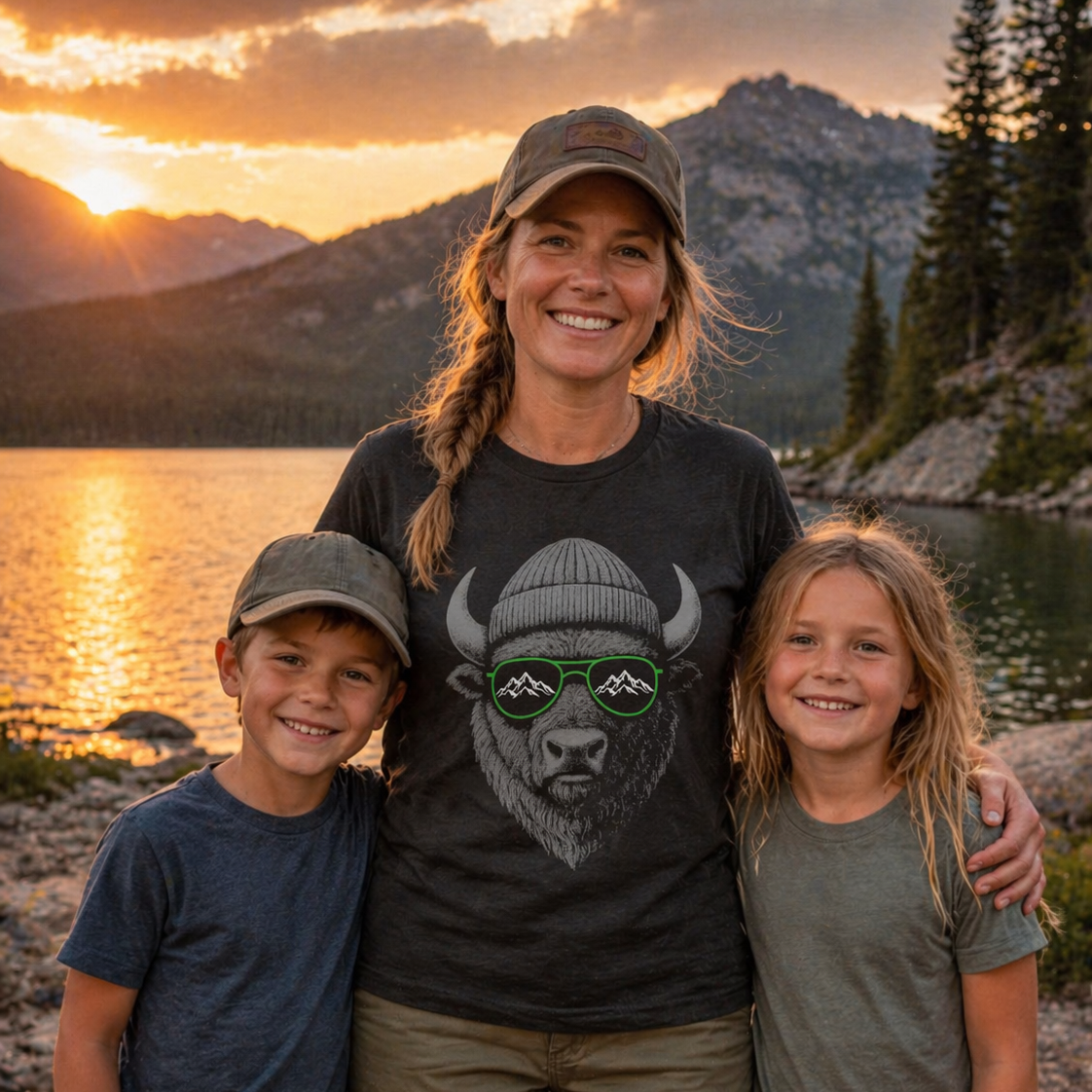 WUTA Bison Short Sleeve T-Shirt